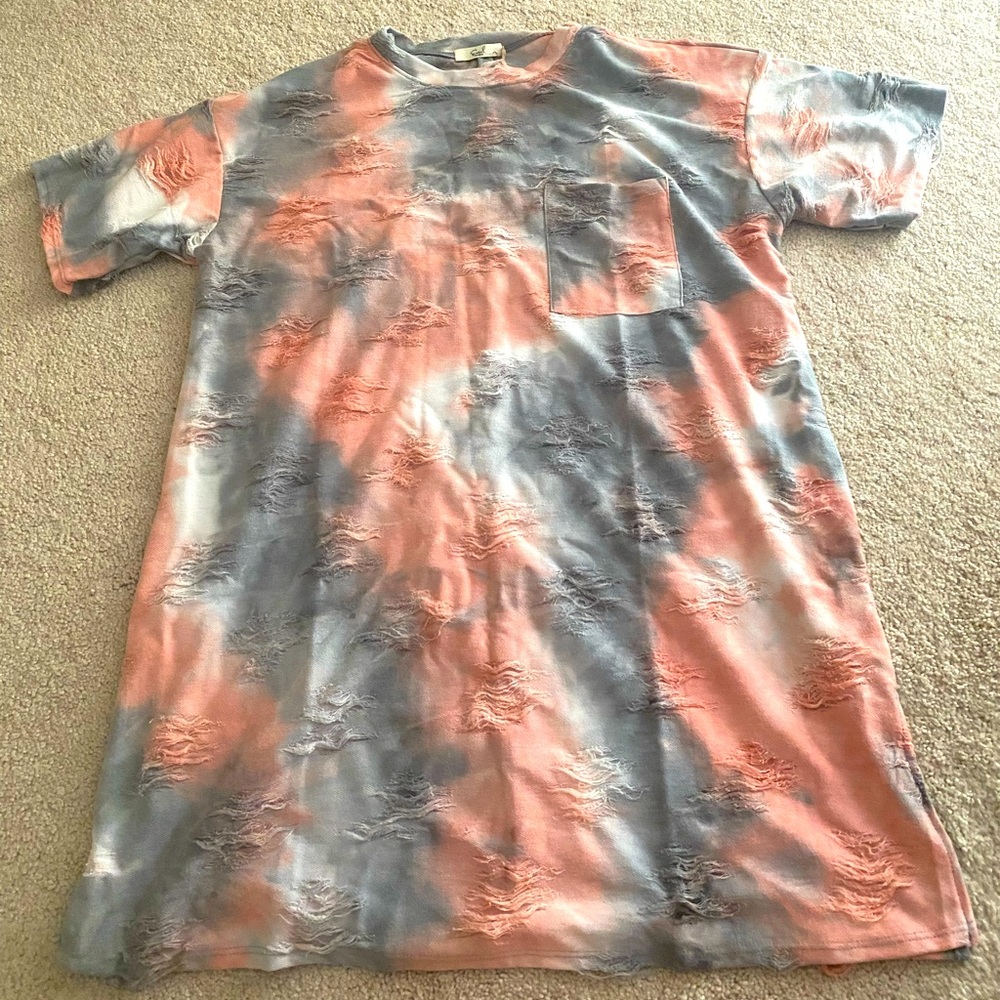 Easel Tie Dye Dress